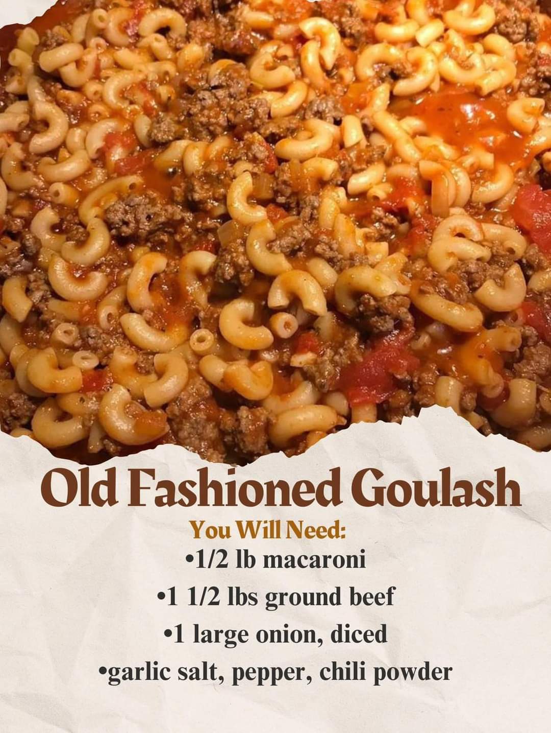 Old Fashioned Goulash – best-recipes