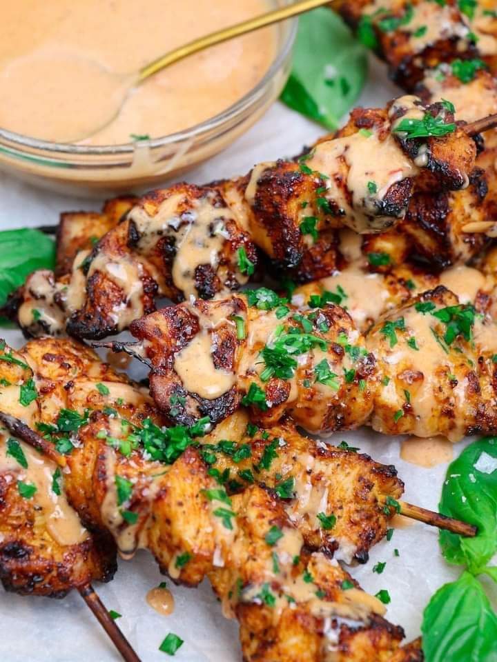 Bang Bang Chicken Skewers – best-recipes