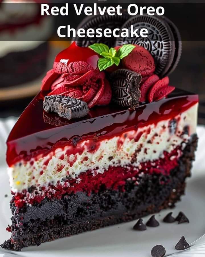 Red Velvet Oreo Cheesecake – best-recipes